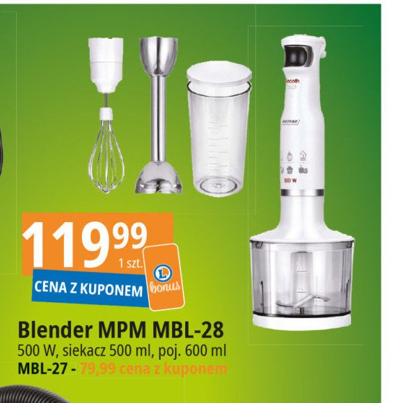 Blender ręczny mbl-28 Mpm product promocja