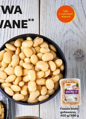 Fasola biała gotowana 2+1 gratis promocja w Biedronka