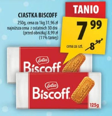 Ciastka Biscoff promocja w Arhelan