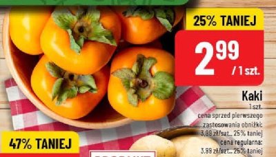 Kaki 1 szt. promocja w POLOmarket