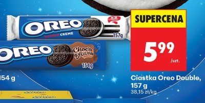 Ciastka Oreo Double, 157 g promocja w Biedronka