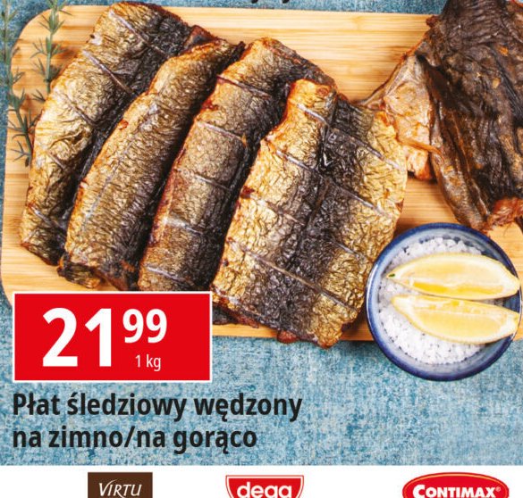 P艂at 艣ledziowy w臋dzony na zimno promocja