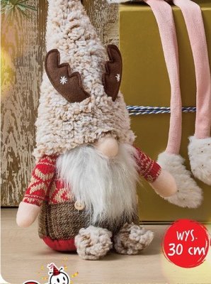 Skrzat dekoracyjny wys. 30 cm promocja w Biedronka