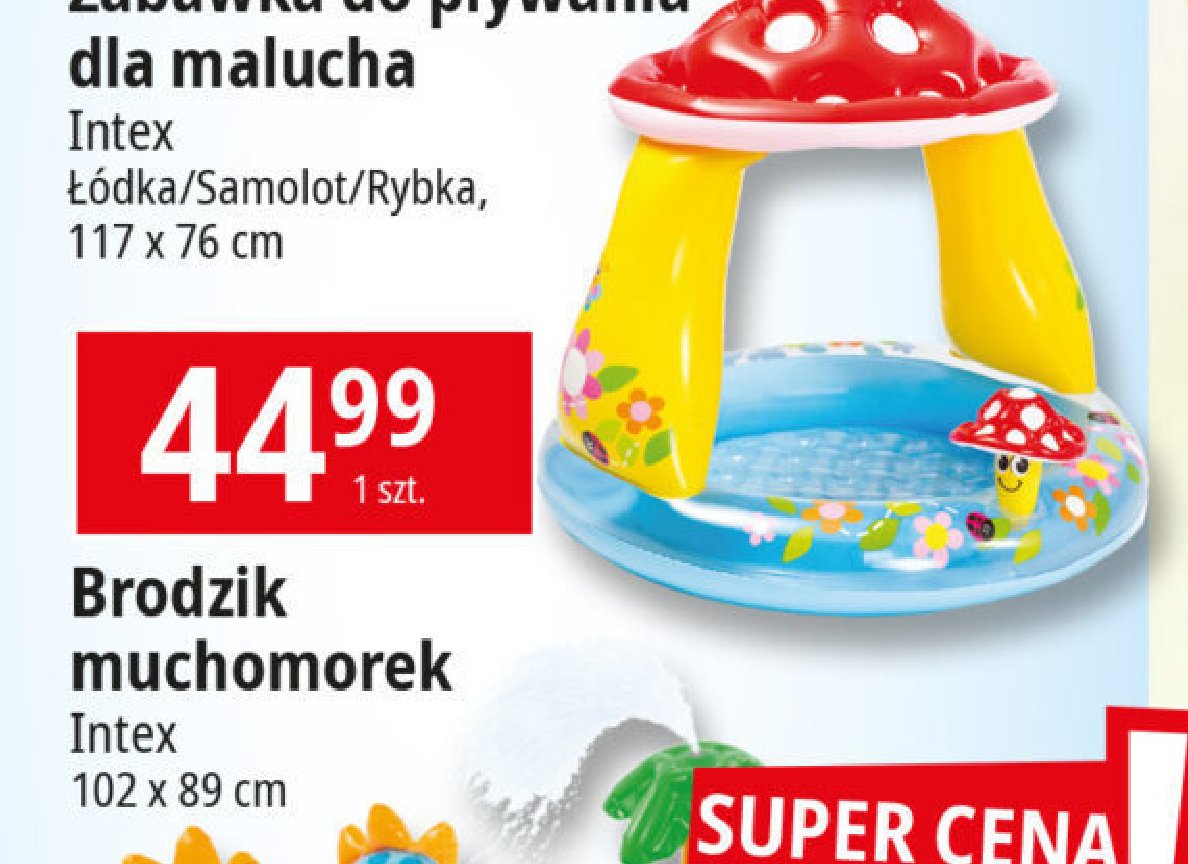 Brodzik muchomorek 57114 Intex promocja