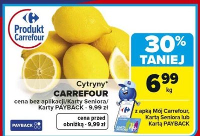 Cytryny Carrefour promocja w Carrefour Market