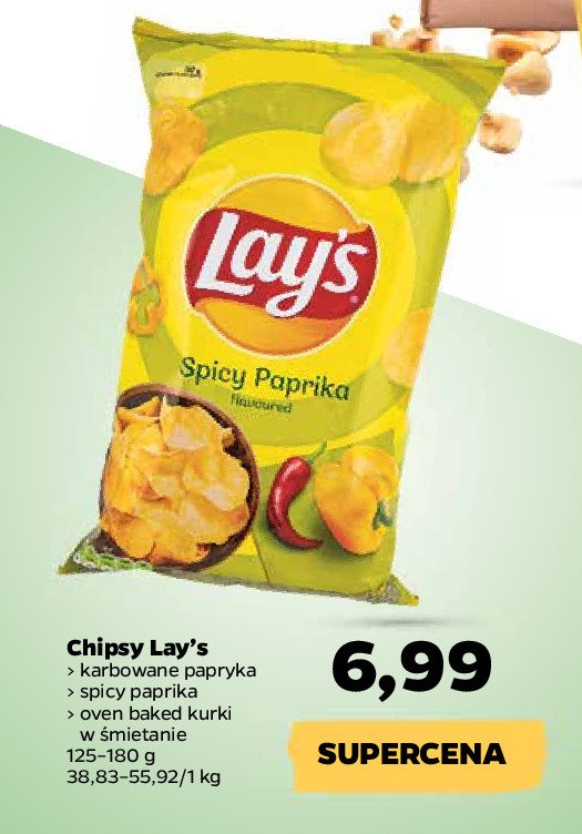 Chipsy piekantna papryka Lay's Frito lay lay's promocja