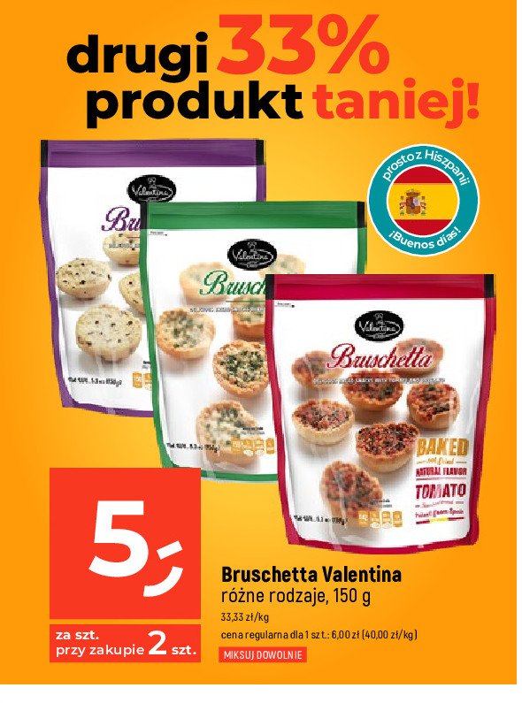 Bruschetta z cebulą VALENTINA promocja