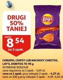Chipsy flamin' hot Lay's Frito lay lay's promocja