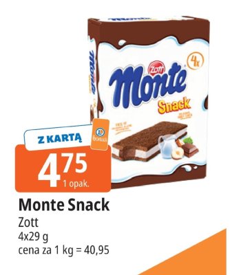 Monte Snack Zott promocja w Leclerc