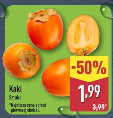 Kaki 1 szt. promocja w Aldi