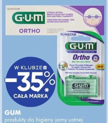 Produkty do higieny jamy ustnej GUM promocja w Super-Pharm