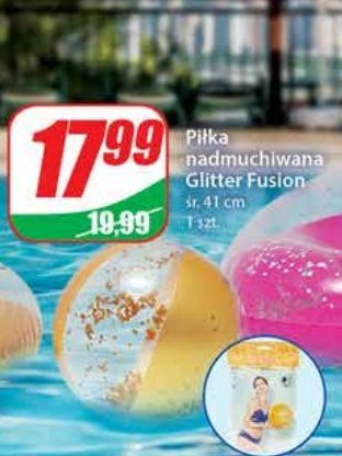 Piłka plażowa glitter fusion 41 cm promocje