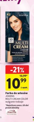 Farba do włosów 42.5 granatowa czerń Joanna multi cream color promocja