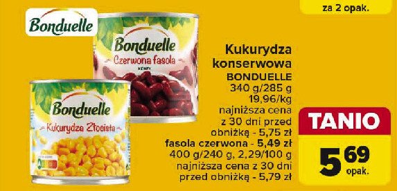 Czerwona fasola kidney Bonduelle promocja