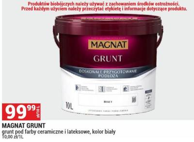 Grunt MAGNAT GRUNT grunt pod farby ceramiczne i lateksowe, kolor biały promocja w Merkury Market