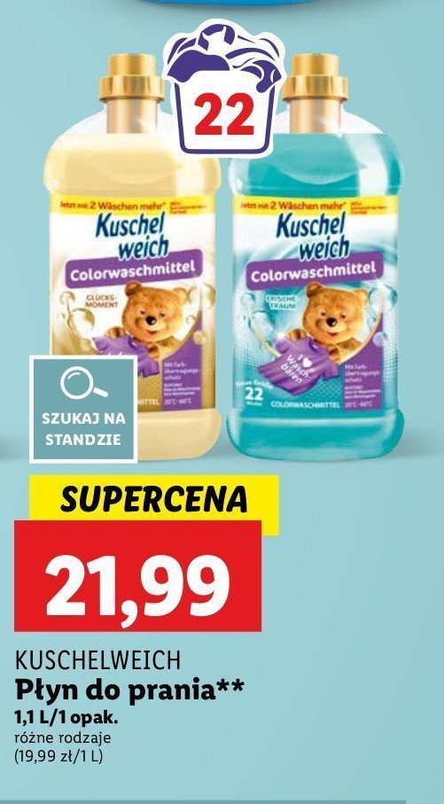 Płyn do płukania gold Kuschelweich promocja