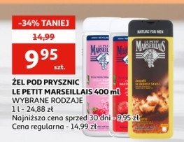 Żel pod prysznic czerwona pomarańcza i szafran Le petit marseillais promocja