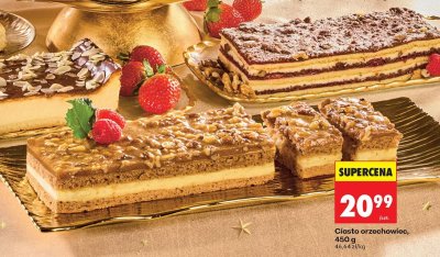 Ciasto orzechowiec promocja w Biedronka