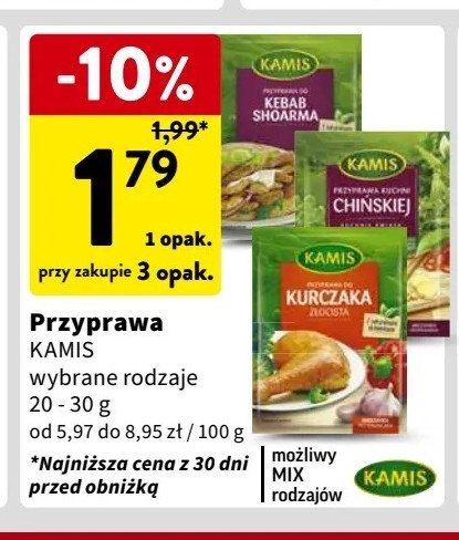 Przyprawa do kuchni chińskiej Kamis promocja