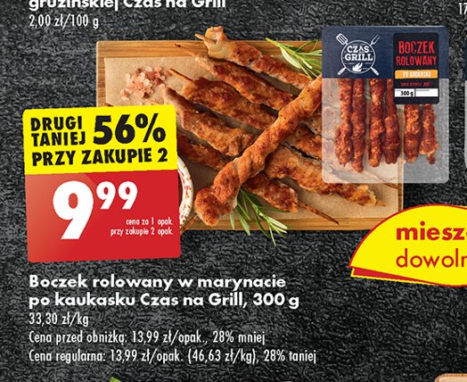 Boczek rollowany po kaukasku Czas na grill promocja