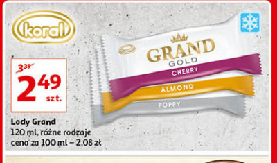 L贸d poppy Koral grand gold promocja