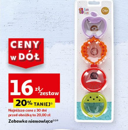 Zabawka niemowlęca BAM BAM promocja