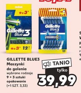 Maszynka do golenia Gillette blue 3 sensitive promocja