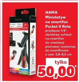 Mini statyw pocket 20 Hama promocja