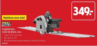 Zagłębiarka 1200 W Ø165 mm MEEC TOOLS promocja w Jula