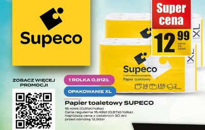 Papier toaletowy promocja w Supeco