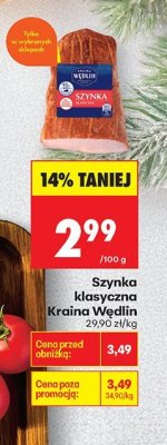 Szynka klasyczna promocja w Biedronka