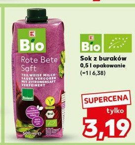 Sok z buraków K-classic bio promocja