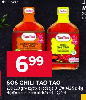 Sos słodko-pikantny chilli Tao tao promocja w Stokrotka