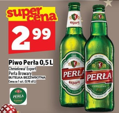 Piwo Perła 0,5l promocja w TOPAZ