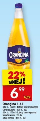 Sok Orangina, 1,4 l promocja w Twój Market