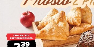 Rożek z jabłkiem promocja w Netto