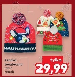 Czapka świąteczna promocja