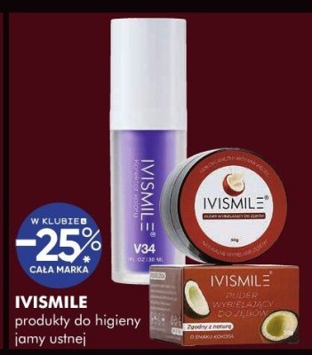 Produkty IVISMILE do higieny jamy ustnej promocja w Super-Pharm