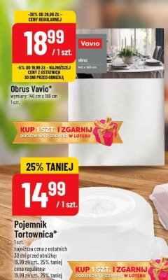 Obrus Vavio promocja w POLOmarket