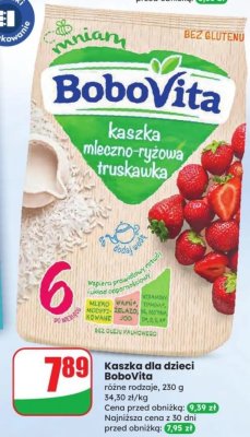 Kaszka dla dzieci BoboVita różne rodzaje  promocja w Dino
