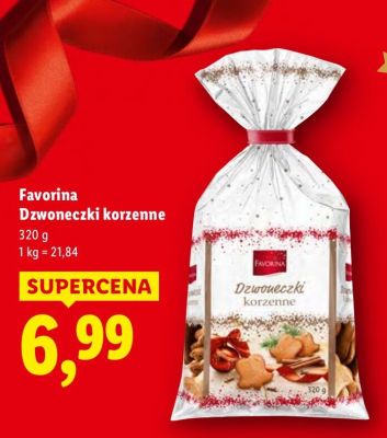 Dzwoneczki korzenne  promocja w Lidl