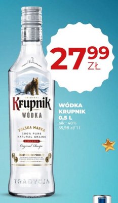 Wódka Krupnik 0,5L promocja w Duży Ben