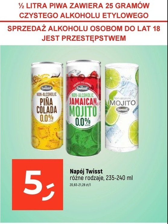 Drink mojito Twisst promocja