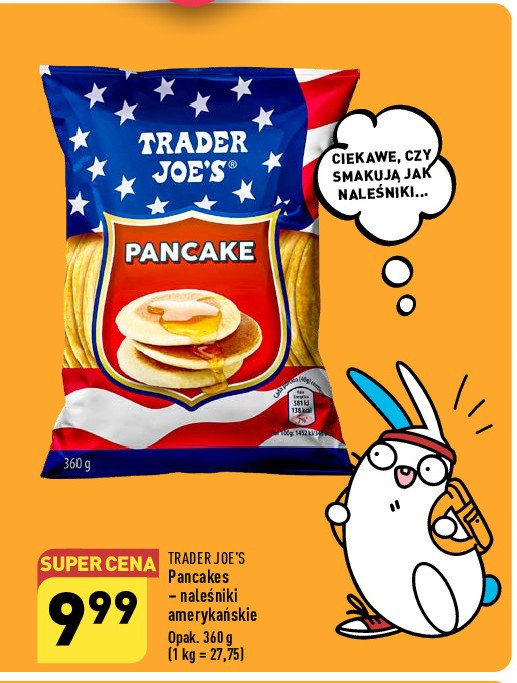 Nale艣niki ameryka艅skie pancakes Trader joe's promocja