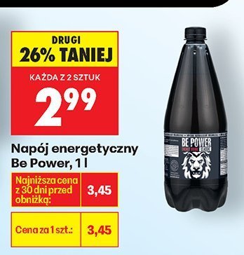 Napój energetyczny  promocja w Biedronka