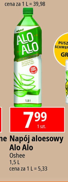 Nap贸j aloesowy Alo alo promocja