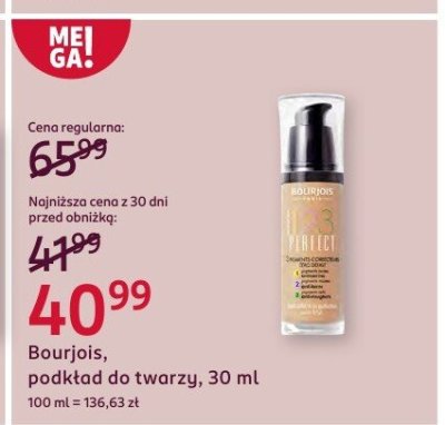 Podk艂ad do twarzy promocja w Rossmann