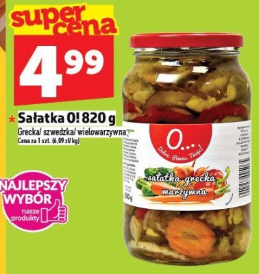 Sałatka Ol 820 g promocja w TOPAZ