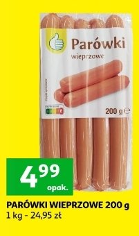 Par贸wki wieprzowe Podniesiony kciuk promocja