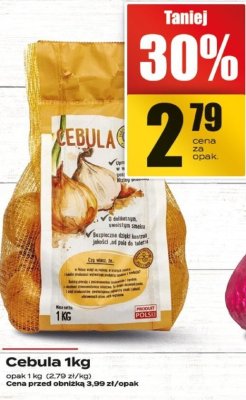 Cebula 1kg promocja w Supeco